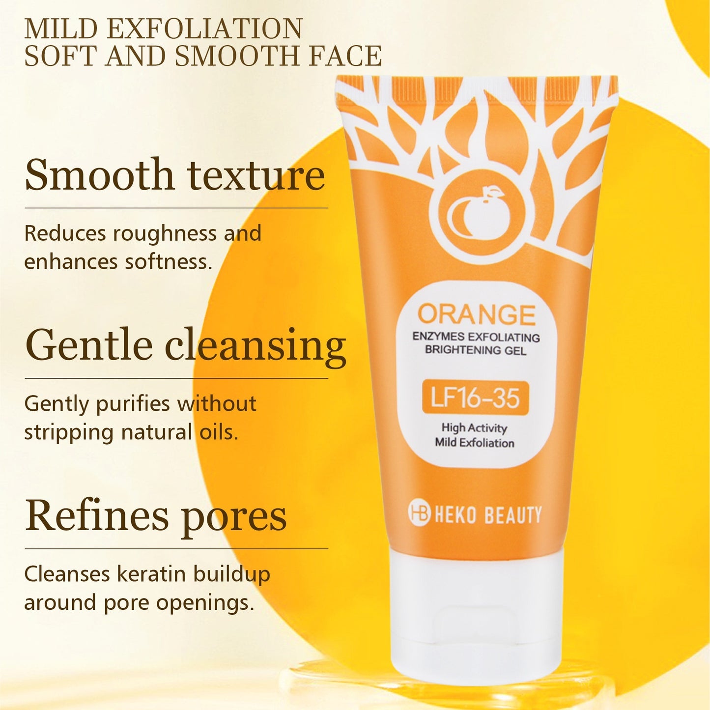 Orange Enzyme Exfoliating Gel